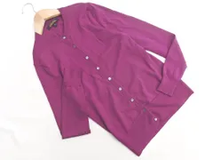 BROOKS BROTHERS ブルックスブラザーズ ウール100% ニット カーディガン sizeXS/紫 ◇■ レディース