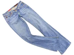 ADRIANO GOLDSCHMIED アドリアーノゴールドシュミット ローライズ フレア デニムパンツ size25R/ライトブルー ■■ レディース