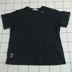 ◇ ⊂ アニヤ・ハインドマーチ ANYA HINDMARCH ユニクロ UNIQLO コラボTシャツ ブラック系 メンズ XL E  【1512190016147】