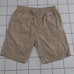 ◇ ⊂ チャンピオン Champion ベージュ系 ショートパンツ Lサイズ メンズ E  【1512190016062】