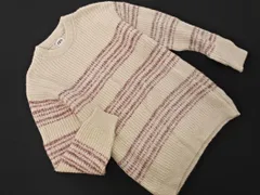 ZARA ザラ ボーダー ニット セーター sizeM/白ｘ赤 ◇■ メンズ