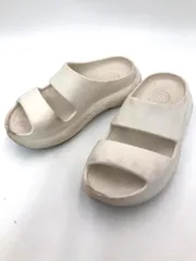 OOFOS ウーフォス ユニセックス EVA OOyea 2ストラップタイプ Chalk サンダル sizeEU39/白 ■■◎メンズ