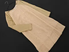 BEAUTY & YOUTH ビューティ&ユース ユナイテッドアローズ 切替 ワンピース ベージュ ◇■ レディース