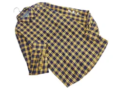 DoCLASSE ドゥクラッセ チェック シャツ sizeL/紺 ◇■ レディース