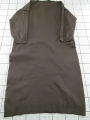 ◇ ⊇ アンティカ antiqua ニットワンピース ブラウン系 レディース L-XXL E  【1512220072600】