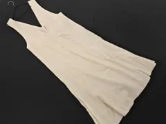 NATURAL BEAUTY BASIC ナチュラルビューティーベーシック ジャンパー スカート sizeM/アイボリー ◇■ レディース