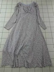 ◇ ⊇ オリーブデオリーブ OLIVE des OLIVE 花柄ロングワンピース ラベンダー系 レディース E  【1512190016291】