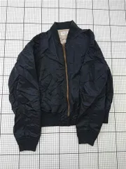 ◇ ⊇ エディション EDITION MA-1タイプ ナイロンジャケット ブラック系 36 メンズ E  【1512220073256】