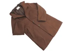 JOURNAL STANDARD relume ジャーナルスタンダードレリューム lana ウール混 フード コート sizeM/茶 ◇■ メンズ