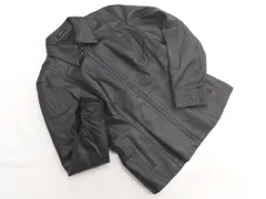 COMME CA ISM コムサイズム 豚革 レザー ジャケット sizeL/黒 ◇■ メンズ