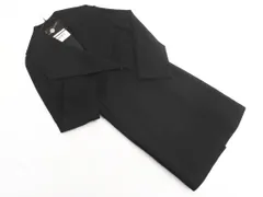 ROPE ロペ カシミヤ混 ロング コート size36/黒 ◇■ レディース