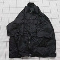 ◇ ⊇ ナイロンジップジャケット ブラック系 S メンズ E  【1512220073973】