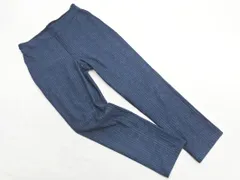 GIANNI LO GIUDICE ジャンニロジュディチェ ストライプ リバーシブル イージー パンツ size42/青 ■■ レディース