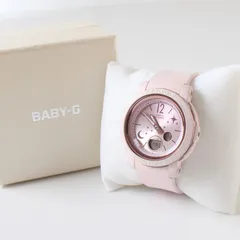 WL25132 CASIO カシオ BABY-G ベイビージー 腕時計 稼動品 BGA-290DS アナデジ ピンク