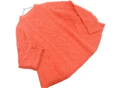 URBAN RESEARCH Sonny Label アーバンリサーチサニーレーベル ウール混 ケーブル編み ニット セーター sizeF/赤 ◇■ レディース