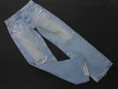 ADRIANO GOLDSCHMIED アドリアーノゴールドシュミット USED加工 ダメージ加工 デニムパンツ size25R/水色 ■■ レディース