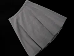 UNTITLED アンタイトル ウール混 フレア スカート size4/グレー ◇■ レディース
