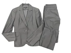 INDIVI インディヴィ 3点セット スーツ ジャケット スカート パンツ セットアップ size38/グレー ■■ レディース