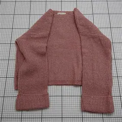 ◇ ⊇ プロポーションボディドレッシング PROPORTION BODY DRESSING ニットカーディガン ピンク系 M レディース E  【1512220082838】