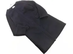 AG by aquagirl エージーバイアクアガール ノーカラー コート sizeS/濃紺 ◇■ レディース