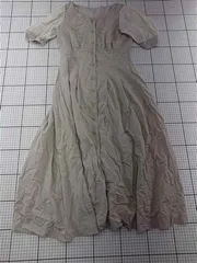 ◇ ⊂ PROPORTION BODY DRESSING フロントボタンワンピース ベージュ系 M レディース E  【1512220083088】