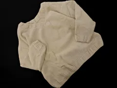 AZUL BY MOUSSY アズールバイマウジー Vネック ニット セーター sizeM/アイボリー ◇■ レディース