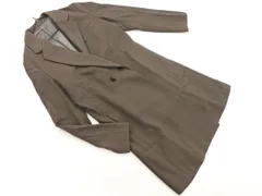 BEAUTY & YOUTH ビューティ&ユース ユナイテッドアローズ ウール混 チェスター コート sizeS/モカ ◇■ レディース