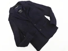 JOURNAL STANDARD ジャーナルスタンダード John Branigan ジョンブラニガン アルパカ混 ニット ジャケット sizeM/濃紺 ◇■ メンズ