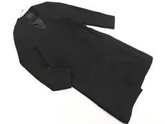 KBF ケービーエフ アーバンリサーチ ウール混 ノーカラー コート sizeONE/黒 ◇■ レディース