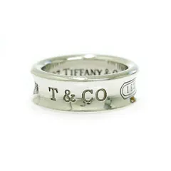 【中古】TIFFANY&Co. ティファニー シルバー 1837 ナローリング 7.2g 925刻印 515727 リング・指輪