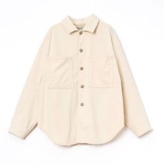 machatt マチャット　パファーシャツ　アイボリー　新品タグ付き　即日配送 machatt マチャット パファーシャツ アイボリー 新品タグ付き 即日配送