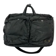 ポーター PORTER ショルダーバッグ ビジネスバッグ リュックサック バックパック 3WAY スクエア 無地 クッション素材 ファスナー開閉 黒 ブラック オレンジ