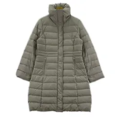 nano universe ナノユニバース ダウンコート size38/ライトグレー