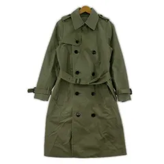 Adam et Rope' アダムエロペ ライナー付き トレンチコート size36/グリーン系