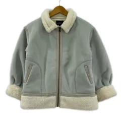 green label relaxing グリーンレーベルリラクシング ユナイテッドアローズ フェイクムートンジャケット sizeS/ライトブルー