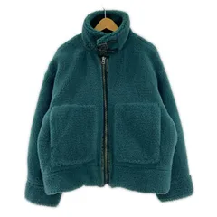 AZUL by moussy アズールバイマウジー ボアジャケット sizeM/グリーン