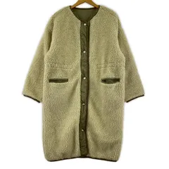 a day in the life アデイインザライフ ユナイテッドアローズ リバーシブル キルティング ボアコート size表記なし/カーキ/アイボリー