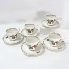 Noritake / ノリタケ ◆【洋食器】ノリタケオーチャードガーデン カップ&ソーサー（5客） ギフト【中古】 