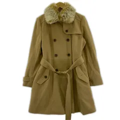 KUMIKYOKU 組曲 ベルト付きコート size3/ベージュ