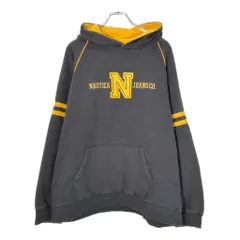 00年代 NAUTICA ノーティカ スウェット パーカー ネイビー(メンズ XL)中古 古着 X1962