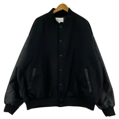 THE SHOP TK 　ザ ショップ ティーケー 素材切替ブルゾン sizeL/ブラック