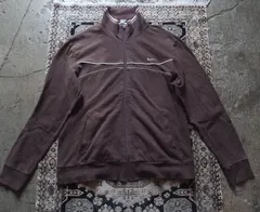 90s00s nike trackjacket ナイキ　トラックジャケット　ブラウン　L