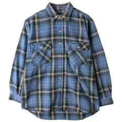 古着 フィールドアンドストリーム FIELD&STREAM 長袖 フランネルチェックシャツ メンズM相当/eaa607912