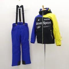 DESCENTE / デザント ◆スキーウェア セットアップ 上下セット サイズ上M/下L メンズ 男性用 中古 DRA-4182 スポーツ【中古】 