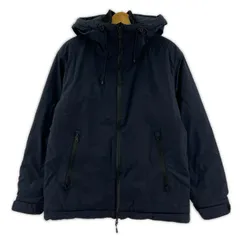 a day in the life アデイインザライフ ユナイテッドアローズ 中綿 フーデッドジャケット sizeM/ネイビー