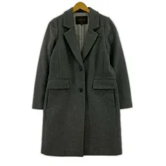 Jewel Changes ジュエルチェンジズ ウール チェスターコート size38/グレーのサムネイル
