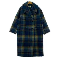 MURUA ムルーア 011850000901 チェックコート sizeF/ブルー系