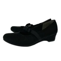 JELLY BEANS ジェリービーンズ ゴムストラップパンプス size24.5/ブラック系