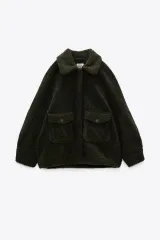 ザラ エコー ファー フリース ジャケット (ドライクリーニング 完了)