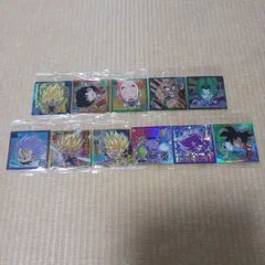 ドラゴンボール 超戦士シールウエハース超 激突の戦士たち １１枚